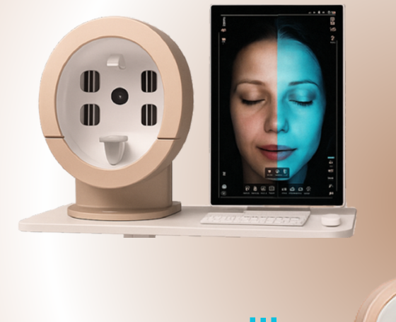 Professionelles Genesys-Hautanalysegerät bei Pi Beauty Medical